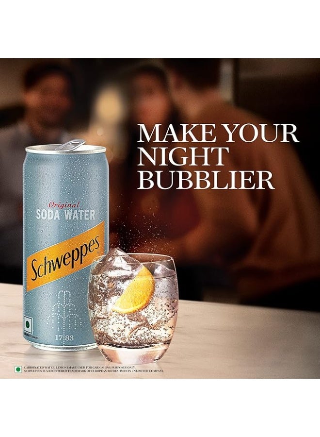 شويبس مياه الصودا شويبس 300 مل علب – عبوة مكونة من 24 | مزيج فوّار فاخر - Image 2